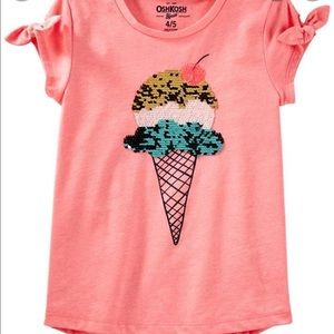 New Girl's White Top Shirt NWT Toddler Kids Size 3T 4T Osh Kosh Oshkosh New Girl's White Top Shirt NWT Toddler Kids Size 3T 4T Osh Kosh Oshkosh